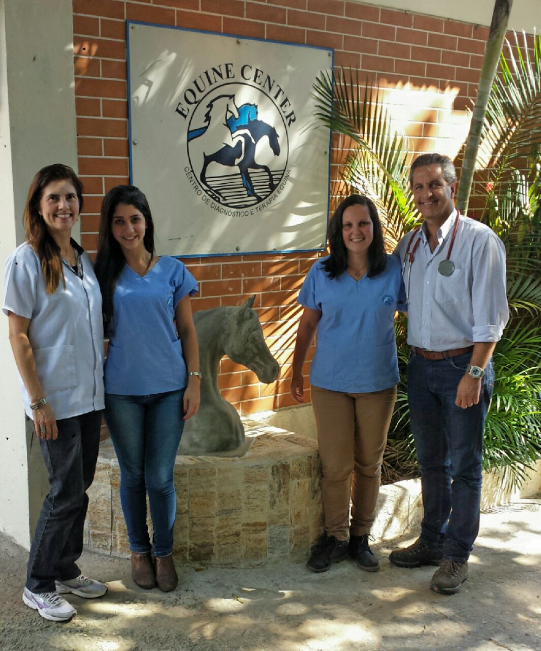 Residentes da Clínica Equine Center